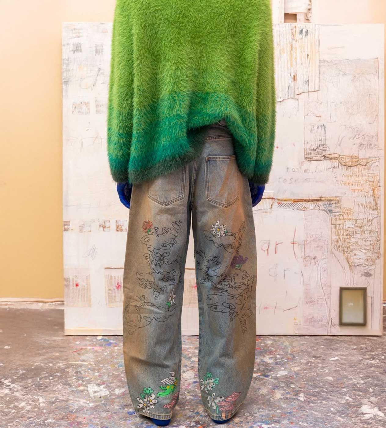 Other WNTD Mohair Cardigan Green Size US M / EU 48-50 / 2 - 6 Thumbnail