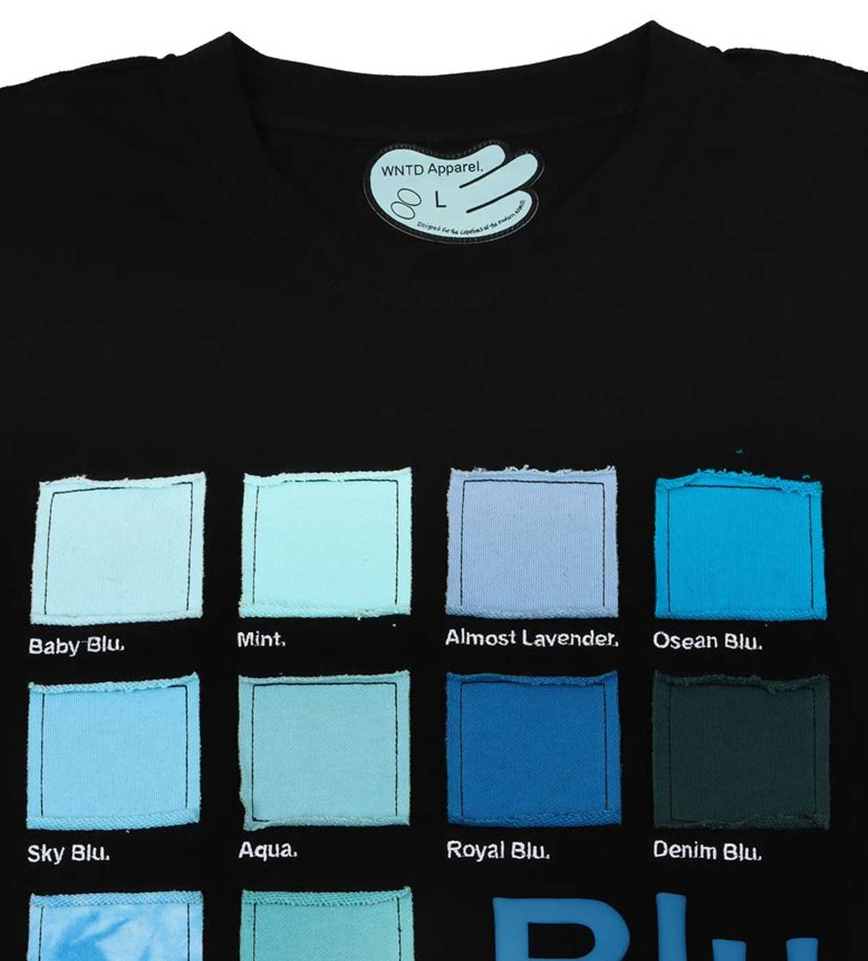 Other WNTD Blu Color Palette Tee Black Size US M / EU 48-50 / 2 - 2 Thumbnail