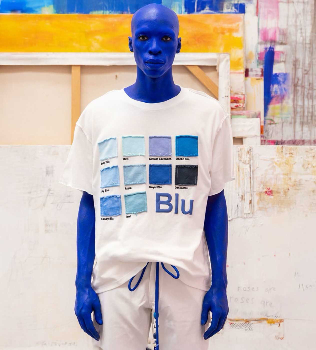 Other WNTD Blu Color Palette Tee White Size US XXL / EU 58 / 5 - 3 Thumbnail