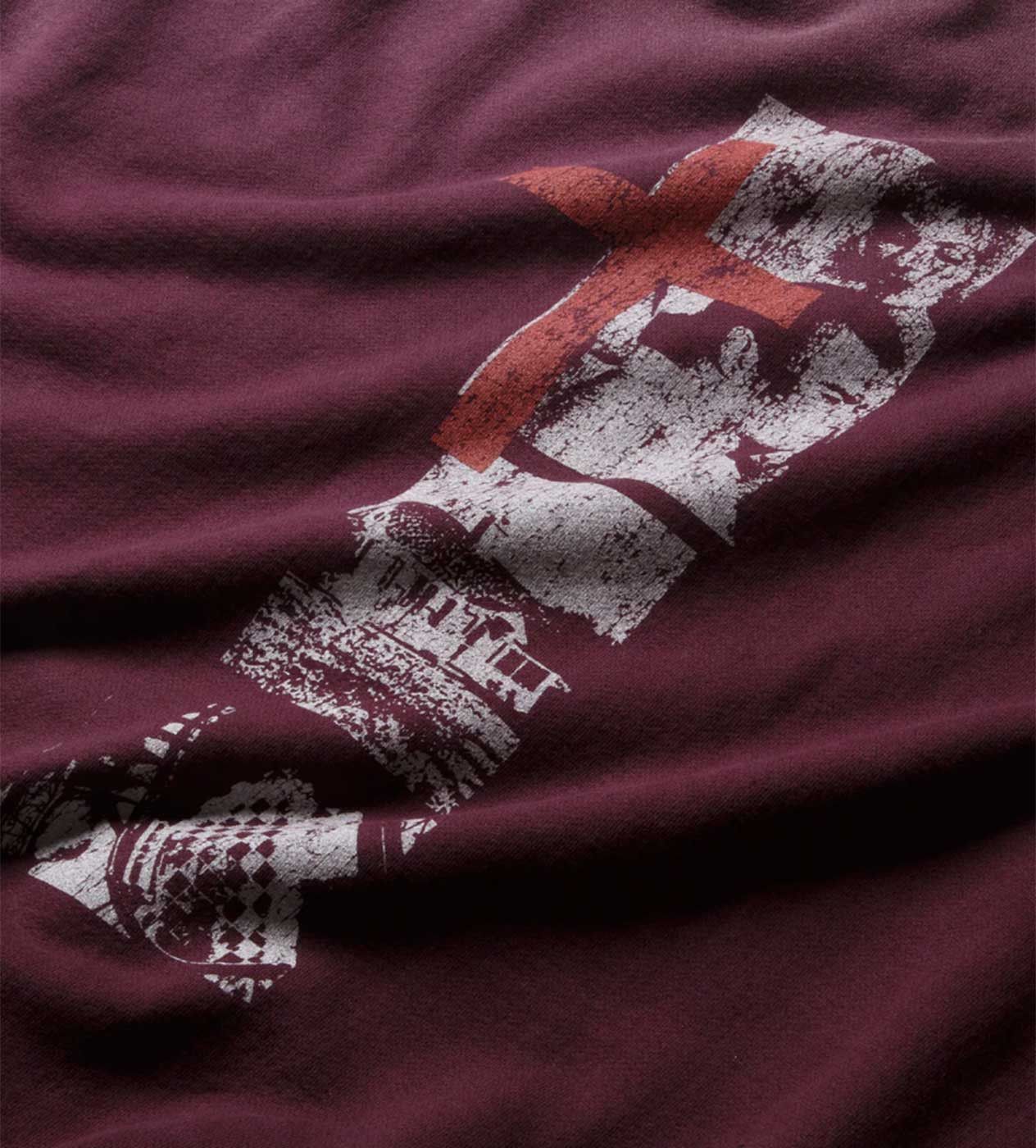 Other Pieces Inhumane Half Zip Sweatshirt Maroon Size US XL / EU 56 / 4 - 3 Thumbnail