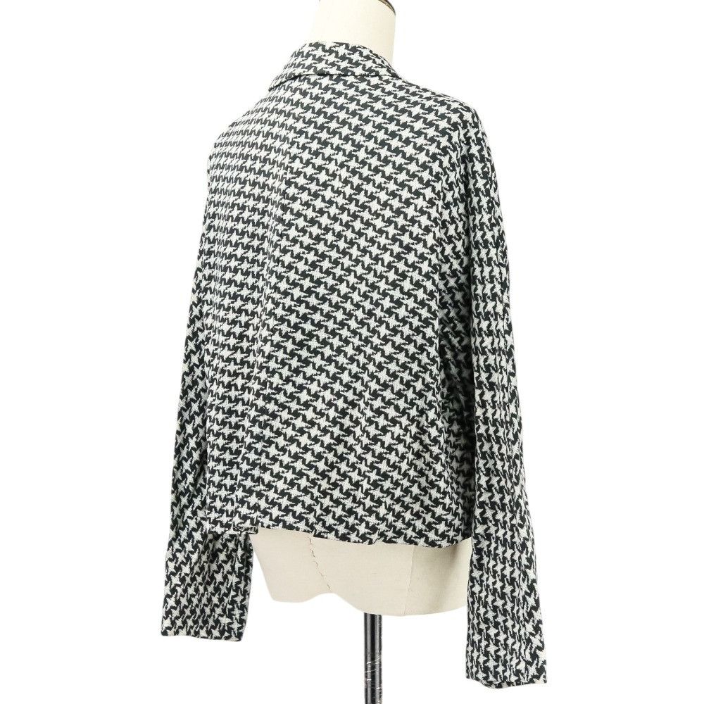 Other Other Comme des Garcons Houndstooth Wool Cropped Jacket Others Outerwear RM-J018 DUTY FREE for USA Size ONE SIZE - 5 Thumbnail
