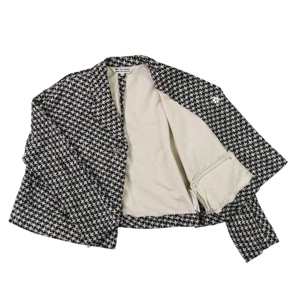 Other Other Comme des Garcons Houndstooth Wool Cropped Jacket Others Outerwear RM-J018 DUTY FREE for USA Size ONE SIZE - 6 Thumbnail