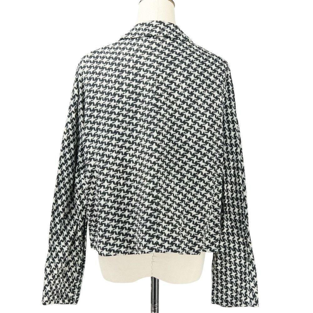 Other Other Comme des Garcons Houndstooth Wool Cropped Jacket Others Outerwear RM-J018 DUTY FREE for USA Size ONE SIZE - 4 Thumbnail