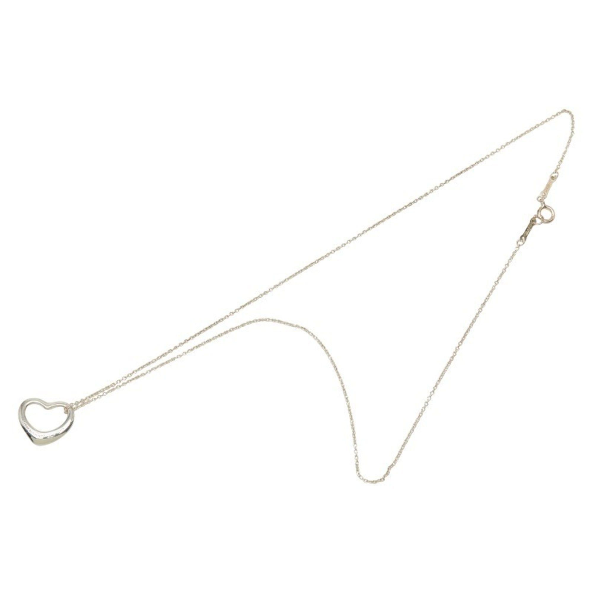 Tiffany & Co. Tiffany & Co. Open Heart Necklace in 925 Sterling Silver for Women. Size ONE SIZE - 4 Thumbnail