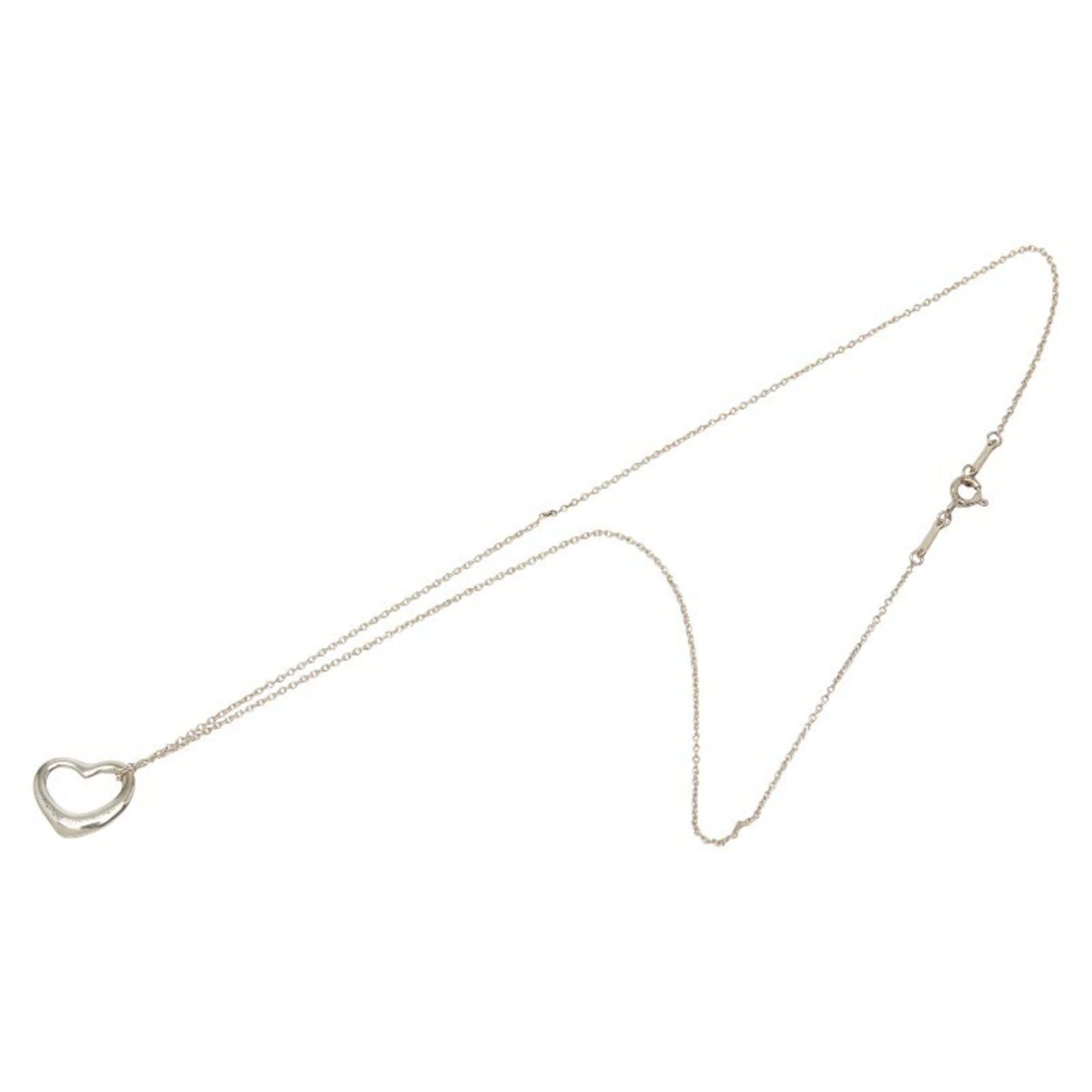 Tiffany & Co. Tiffany & Co. Open Heart Necklace in 925 Sterling Silver for Women. Size ONE SIZE - 4 Thumbnail
