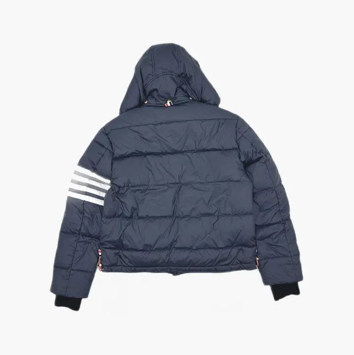 Thom Browne Thom Browne Striped Hooded Down Jacket for Men Size US S / EU 44-46 / 1 - 3 Thumbnail