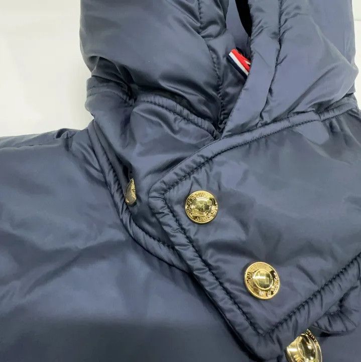 Thom Browne Thom Browne Striped Hooded Down Jacket for Men Size US S / EU 44-46 / 1 - 7 Thumbnail