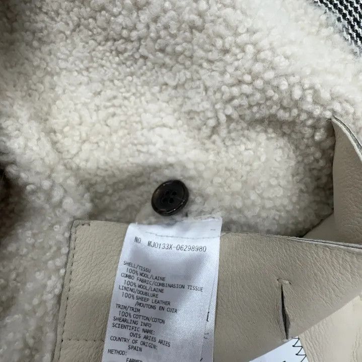 Thom Browne Thom Browne Wool Flight Jacket in Black and White Size US S / EU 44-46 / 1 - 4 Thumbnail
