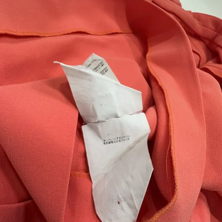 Balenciaga Balenciaga Minimalist Coral Short Sleeve Top Size US S / EU 44-46 / 1 - 8 Thumbnail