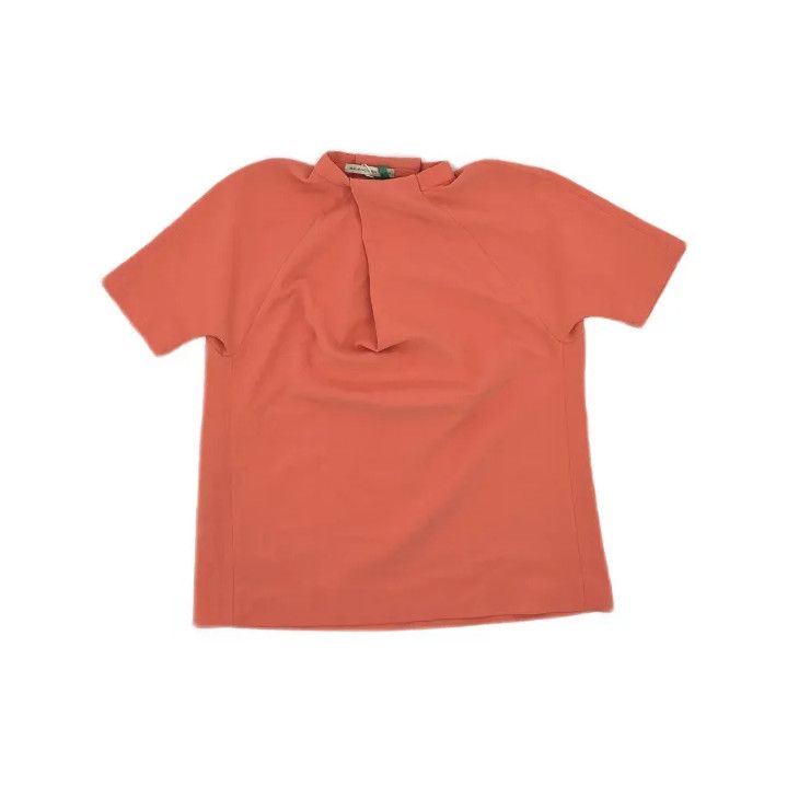 Balenciaga Balenciaga Minimalist Coral Short Sleeve Top Size US S / EU 44-46 / 1 - 2 Thumbnail