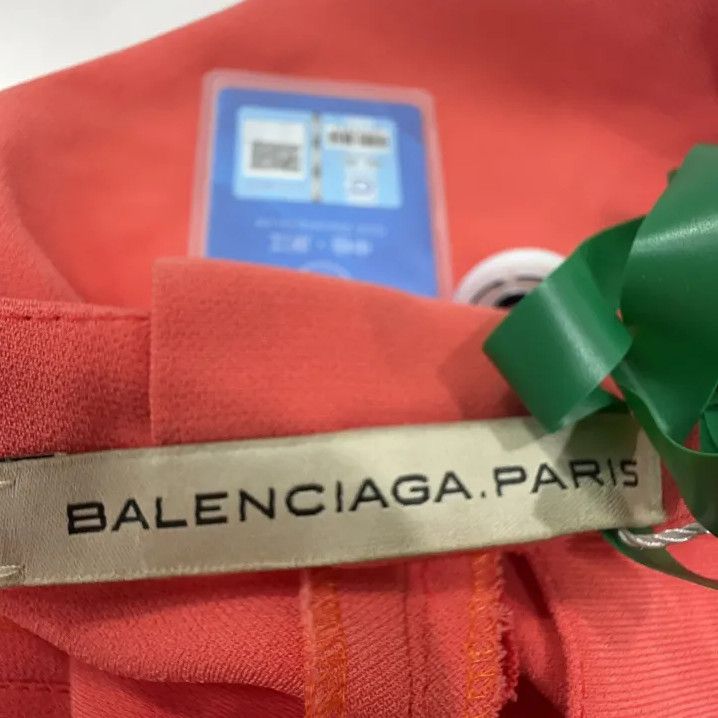Balenciaga Balenciaga Minimalist Coral Short Sleeve Top Size US S / EU 44-46 / 1 - 4 Thumbnail