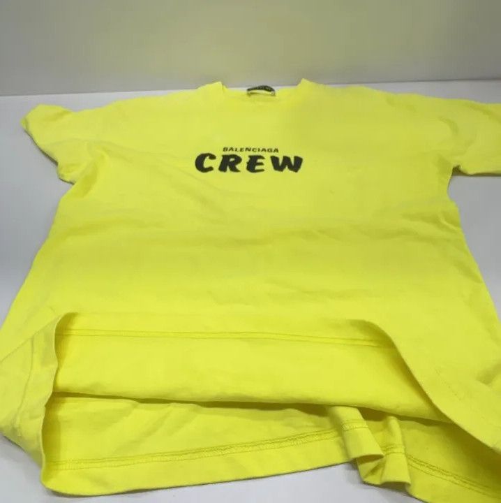 Balenciaga Balenciaga Logo Print Short Sleeve T-Shirt Size US S / EU 44-46 / 1 - 8 Thumbnail