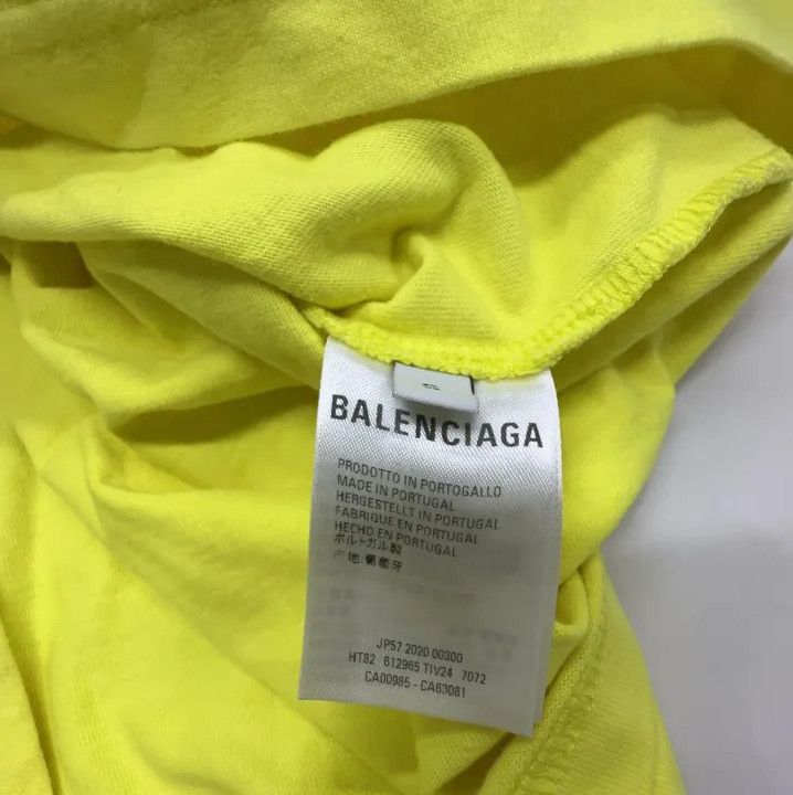 Balenciaga Balenciaga Logo Print Short Sleeve T-Shirt Size US S / EU 44-46 / 1 - 4 Thumbnail
