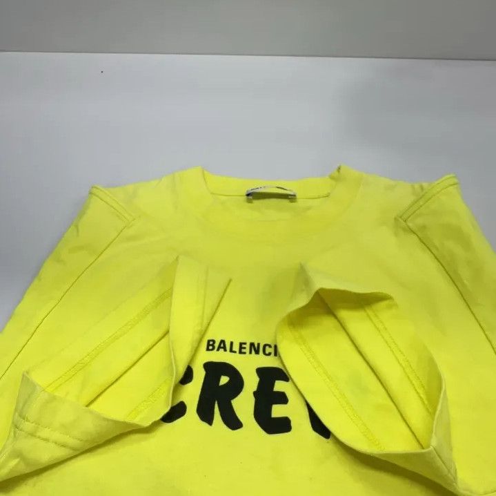 Balenciaga Balenciaga Logo Print Short Sleeve T-Shirt Size US S / EU 44-46 / 1 - 11 Thumbnail