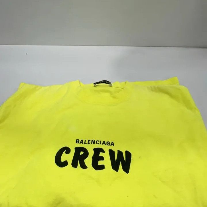 Balenciaga Balenciaga Logo Print Short Sleeve T-Shirt Size US S / EU 44-46 / 1 - 9 Thumbnail