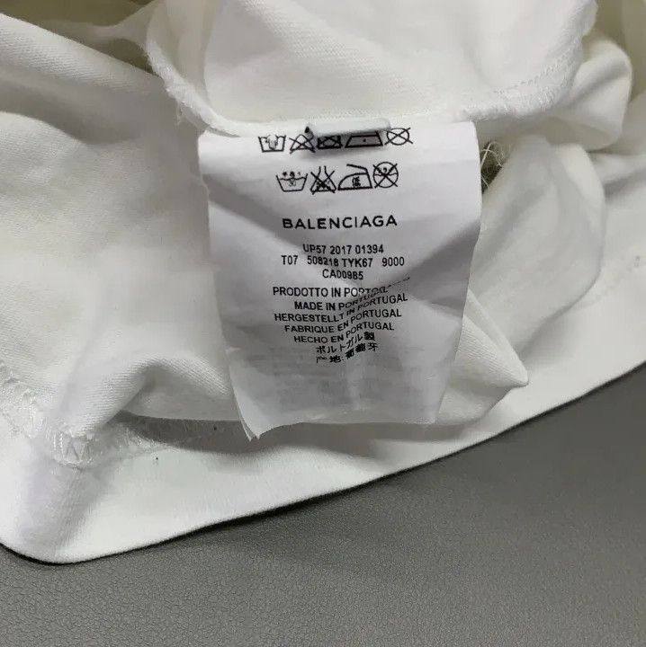 Balenciaga Balenciaga Logo Printed Short Sleeve T-Shirt Size US XXS / EU 40 - 5 Thumbnail