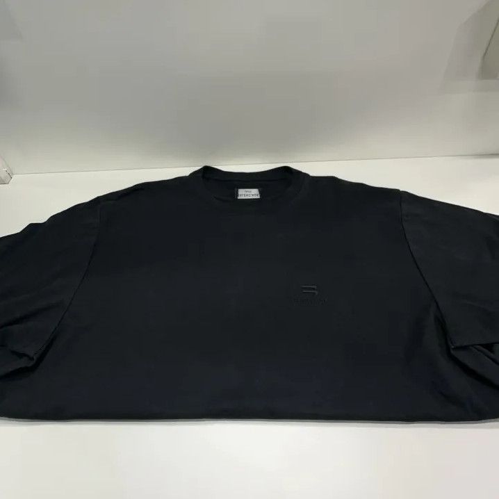 Balenciaga Balenciaga SS21 Logo Print Black Short Sleeve T-Shirt Size US S / EU 44-46 / 1 - 9 Thumbnail