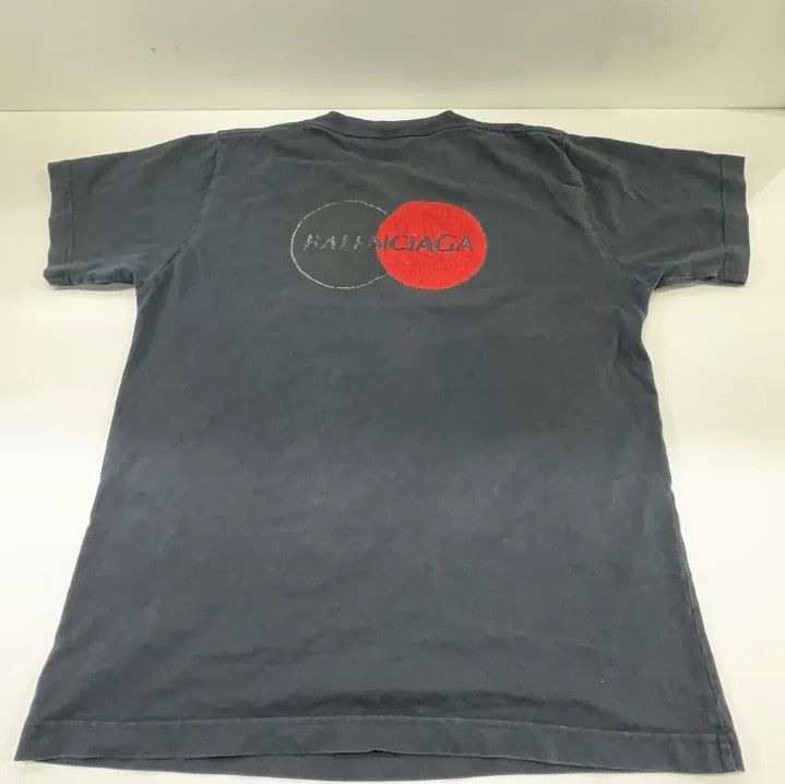 Balenciaga Balenciaga Black Logo Print T-Shirt for Men Size US M / EU 48-50 / 2 - 9 Thumbnail