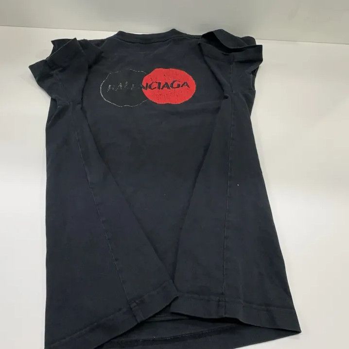 Balenciaga Balenciaga Black Logo Print T-Shirt for Men Size US M / EU 48-50 / 2 - 11 Thumbnail