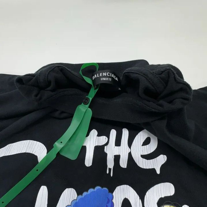 Balenciaga Balenciaga x THE SIMPSONS Black Graphic T-Shirt Size US L / EU 52-54 / 3 - 8 Thumbnail