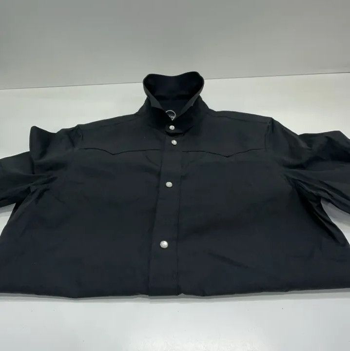 Balenciaga Balenciaga Classic Short Sleeve Shirt in Black Size US S / EU 44-46 / 1 - 9 Thumbnail