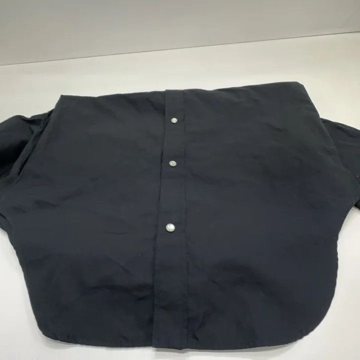 Balenciaga Balenciaga Classic Short Sleeve Shirt in Black Size US S / EU 44-46 / 1 - 10 Thumbnail