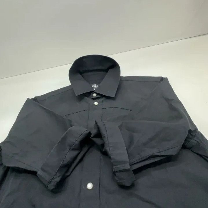 Balenciaga Balenciaga Classic Short Sleeve Shirt in Black Size US S / EU 44-46 / 1 - 12 Thumbnail