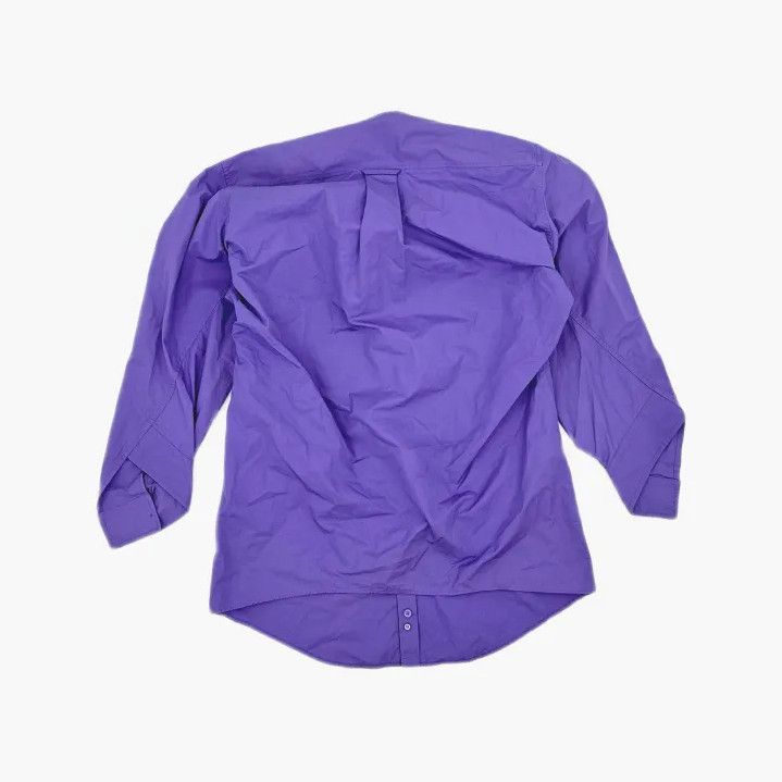 Balenciaga Balenciaga Casual Long Sleeve Shirt in Purple Size US S / EU 44-46 / 1 - 3 Thumbnail