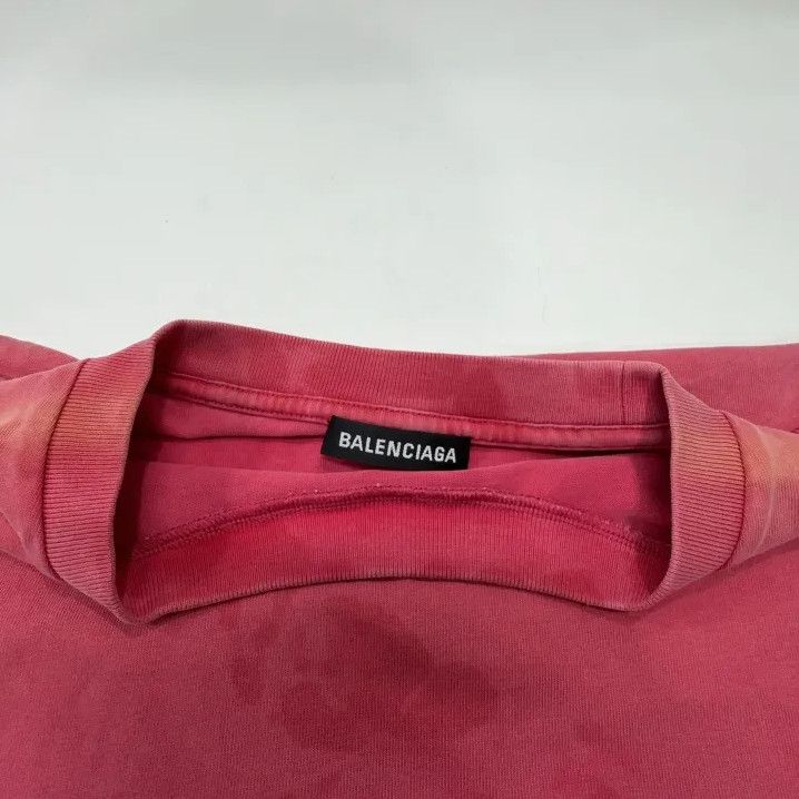 Balenciaga Balenciaga Logo Print Casual Short Sleeve T-Shirt Size US M / EU 48-50 / 2 - 7 Thumbnail