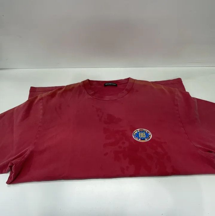Balenciaga Balenciaga Logo Print Casual Short Sleeve T-Shirt Size US M / EU 48-50 / 2 - 8 Thumbnail