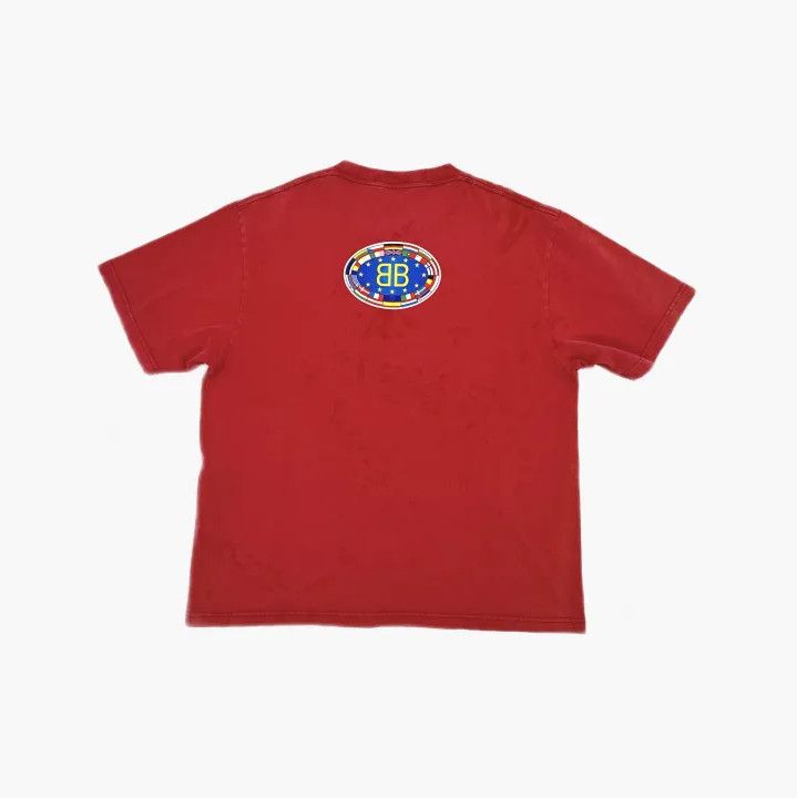 Balenciaga Balenciaga Logo Print Casual Short Sleeve T-Shirt Size US M / EU 48-50 / 2 - 3 Thumbnail