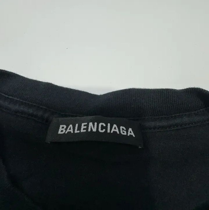 Balenciaga Balenciaga Black Short Sleeve T-Shirt Size US XS / EU 42 / 0 - 5 Thumbnail