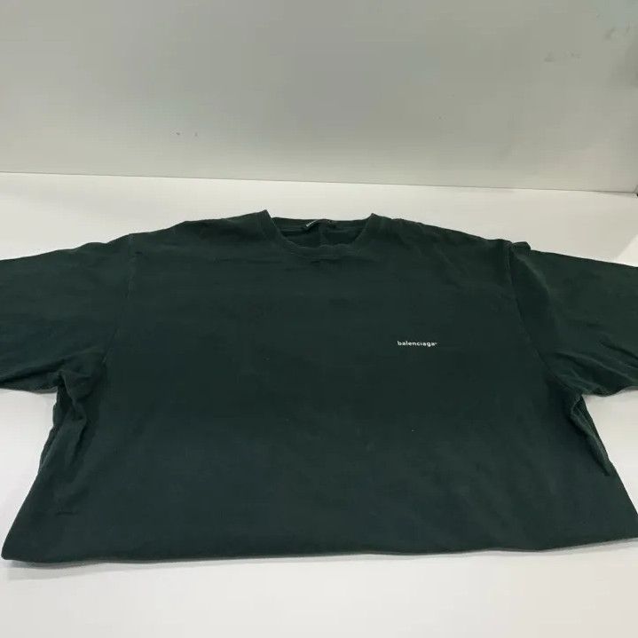 Balenciaga Balenciaga Casual Loose Black T-Shirt Size US S / EU 44-46 / 1 - 8 Thumbnail