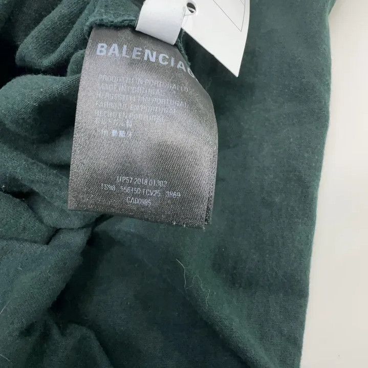Balenciaga Balenciaga Casual Loose Black T-Shirt Size US S / EU 44-46 / 1 - 6 Thumbnail