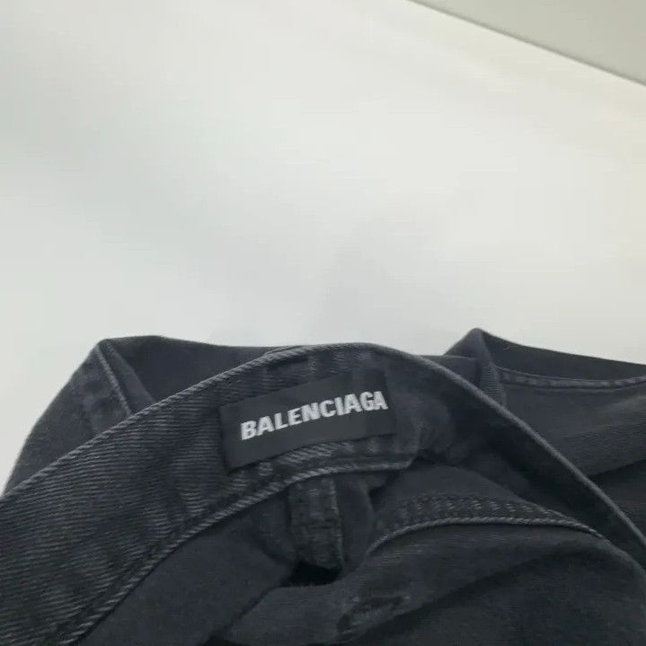 Balenciaga Balenciaga Casual Black Denim Pants Size US 32 / EU 48 - 6 Thumbnail