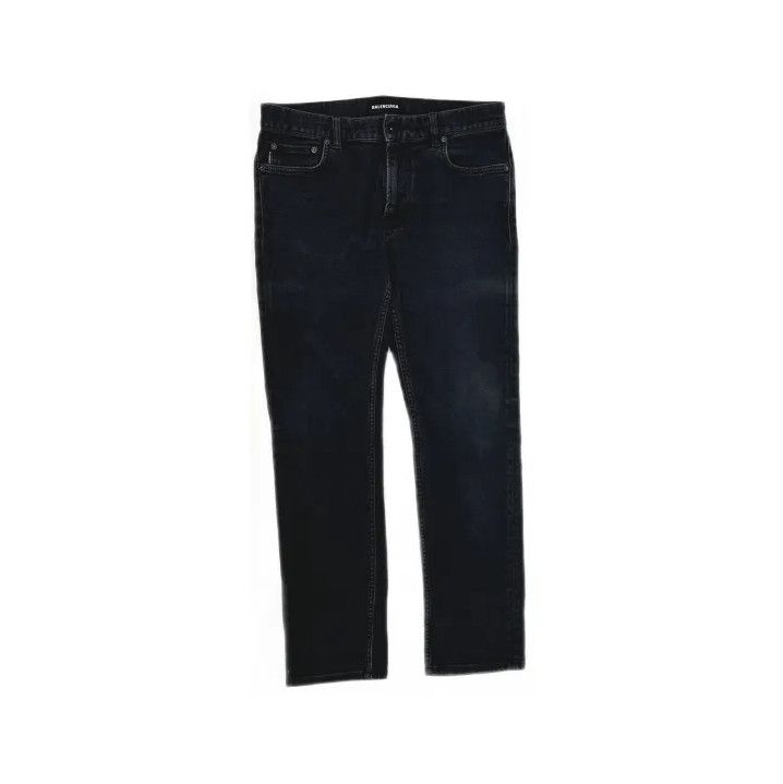 Balenciaga Balenciaga Casual Black Denim Pants Size US 32 / EU 48 - 2 Thumbnail
