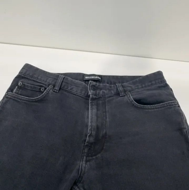 Balenciaga Balenciaga Casual Black Denim Pants Size US 32 / EU 48 - 8 Thumbnail