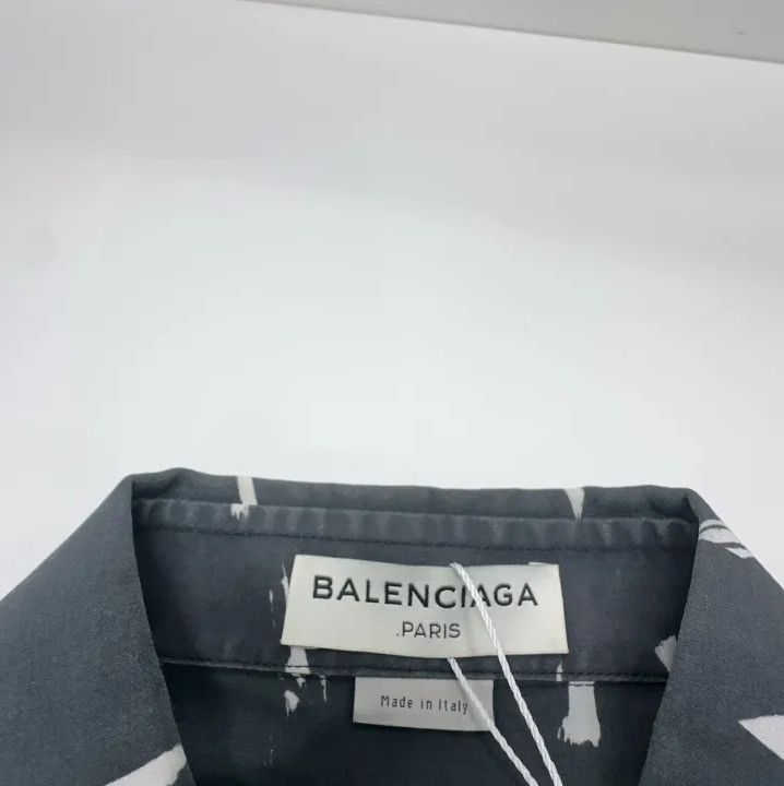 Balenciaga Balenciaga Casual Black Long Sleeve Shirt Size US M / EU 48-50 / 2 - 4 Thumbnail