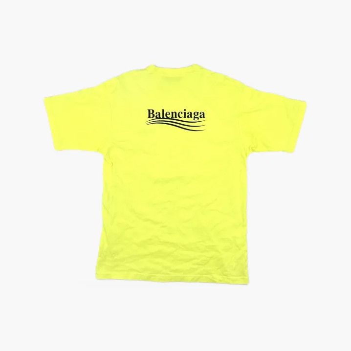 Balenciaga Balenciaga Logo Wave Print Short Sleeve T-Shirt Size US XXS / EU 40 - 3 Thumbnail