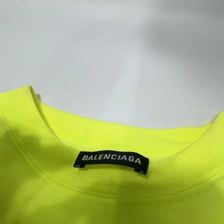 Balenciaga Balenciaga Logo Wave Print Short Sleeve T-Shirt Size US XXS / EU 40 - 6 Thumbnail
