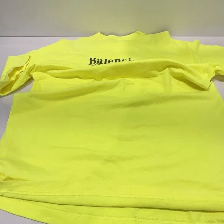 Balenciaga Balenciaga Logo Wave Print Short Sleeve T-Shirt Size US XXS / EU 40 - 12 Thumbnail