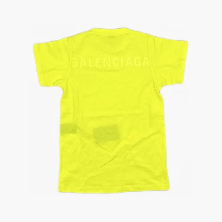 Balenciaga Balenciaga Classic Logo Print T-Shirt in Fluorescent Green Size US XS / EU 42 / 0 - 3 Thumbnail