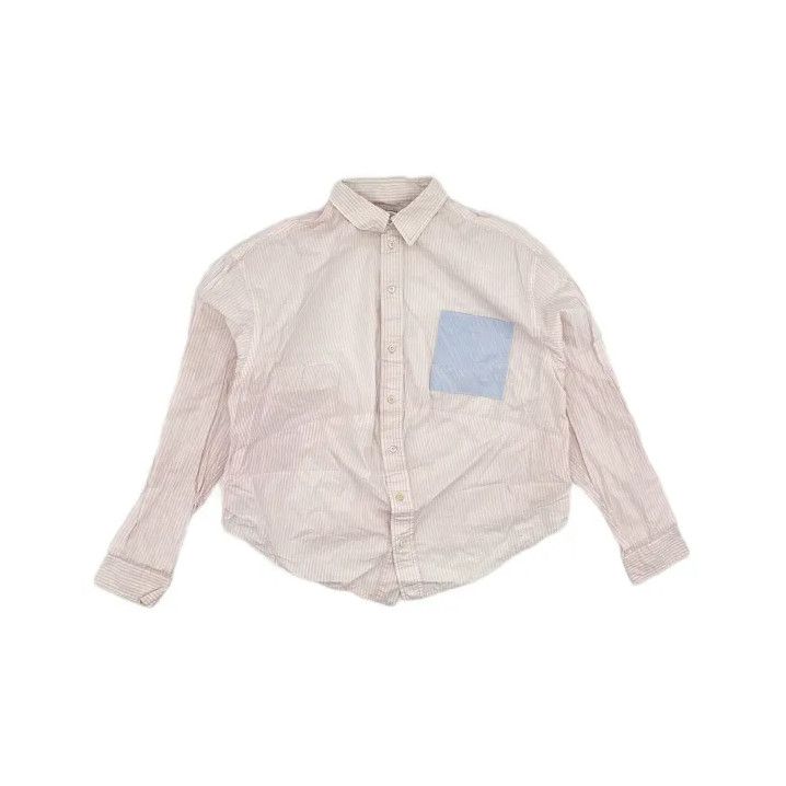 Balenciaga Balenciaga Color-Block Striped Long Sleeve Shirt Size US S / EU 44-46 / 1 - 2 Thumbnail