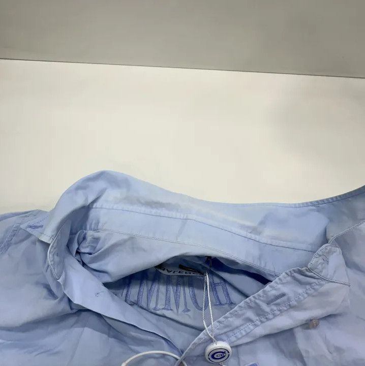 Balenciaga Balenciaga Casual Long Sleeve Shirt in Blue Size US M / EU 48-50 / 2 - 8 Thumbnail