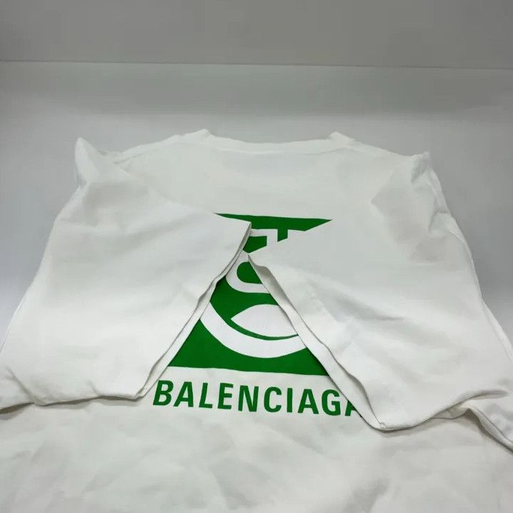 Balenciaga Balenciaga Logo Eco Short Sleeve T-Shirt Size US M / EU 48-50 / 2 - 13 Thumbnail