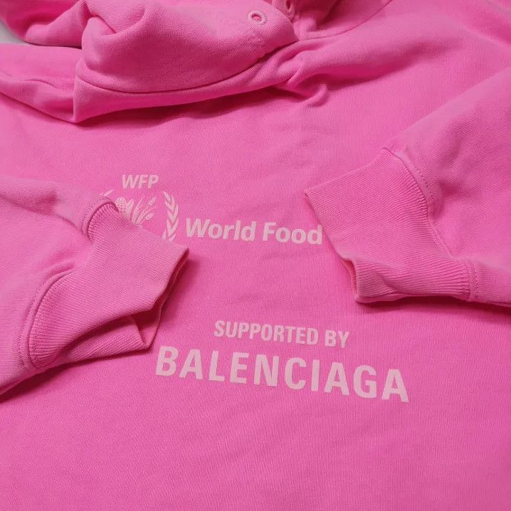 Balenciaga Balenciaga Pink Logo Hoodie for Casual Wear Size US XS / EU 42 / 0 - 10 Thumbnail