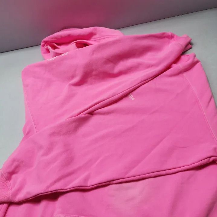 Balenciaga Balenciaga Pink Logo Hoodie for Casual Wear Size US XS / EU 42 / 0 - 9 Thumbnail