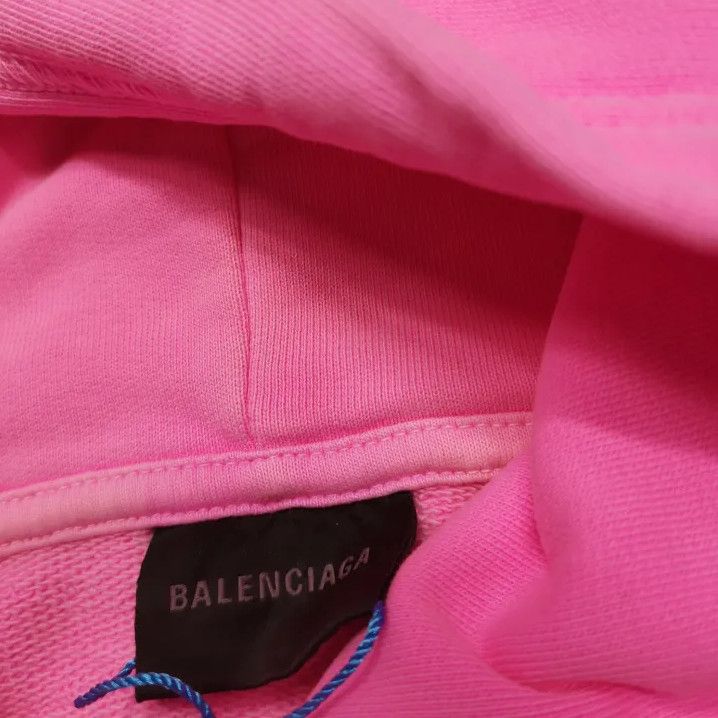 Balenciaga Balenciaga Pink Logo Hoodie for Casual Wear Size US XS / EU 42 / 0 - 5 Thumbnail