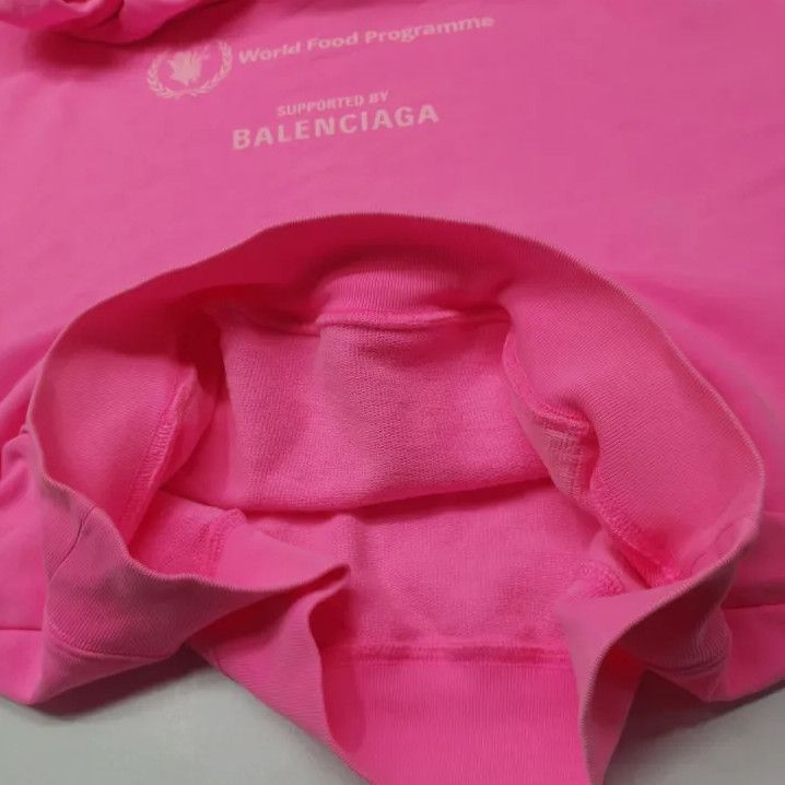 Balenciaga Balenciaga Pink Logo Hoodie for Casual Wear Size US XS / EU 42 / 0 - 13 Thumbnail