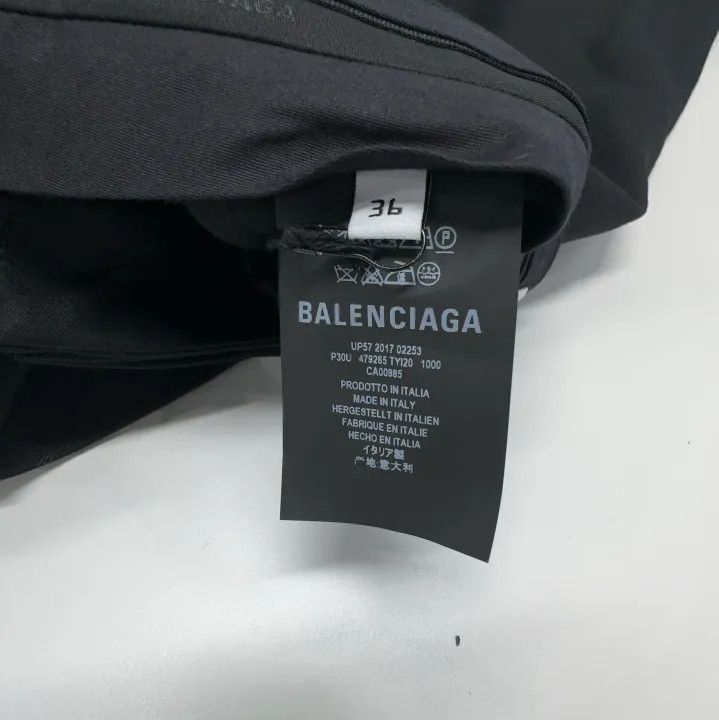 Balenciaga Balenciaga Casual Straight-Leg Pants in Black Size US 36 / EU 52 - 4 Thumbnail